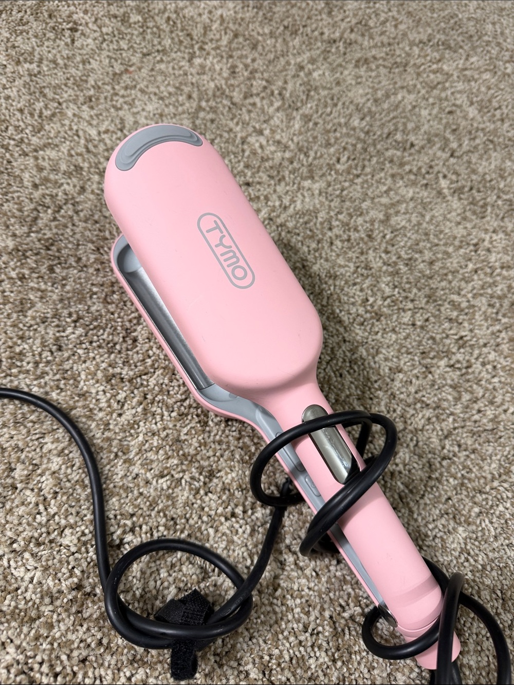 Tymo Pink Hair Straightener - Pink Hair Styling Flat Iron